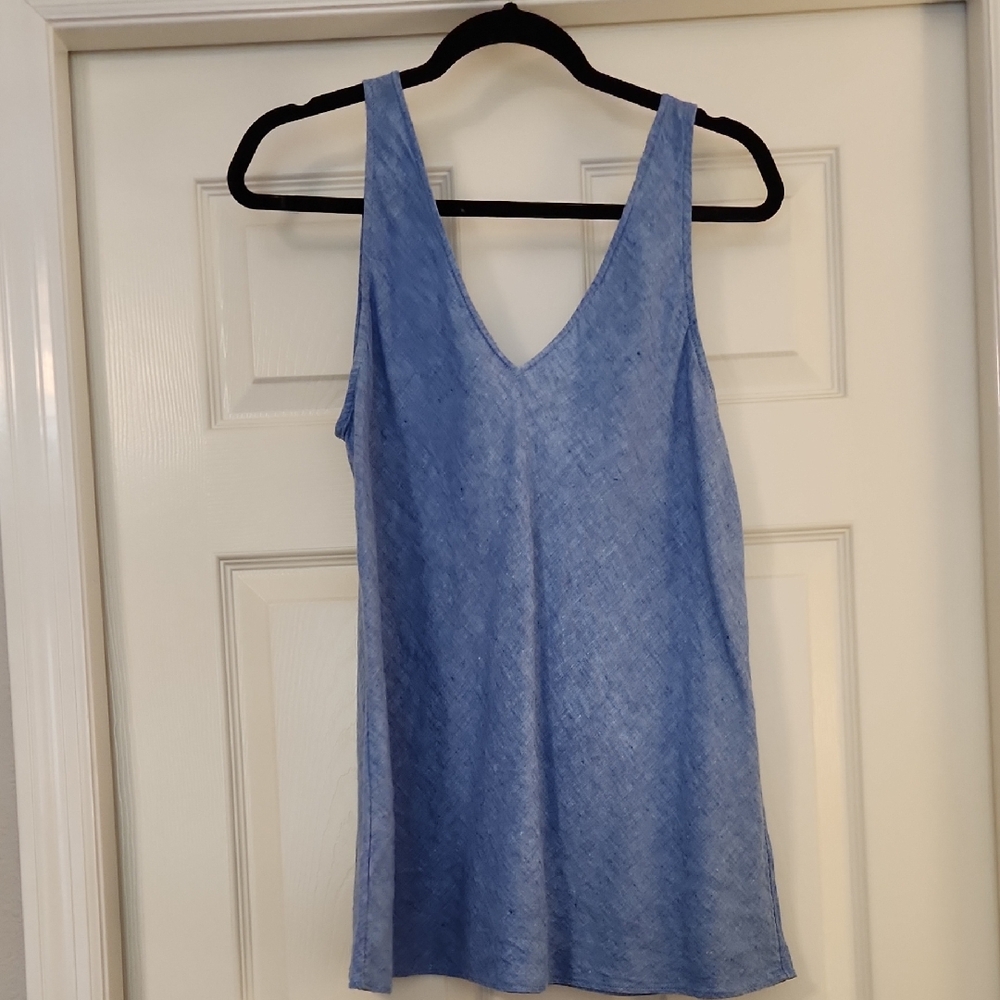 Lilly Pulitzer Florin 100% Linen Sleeveless Top - Picture 2 of 9